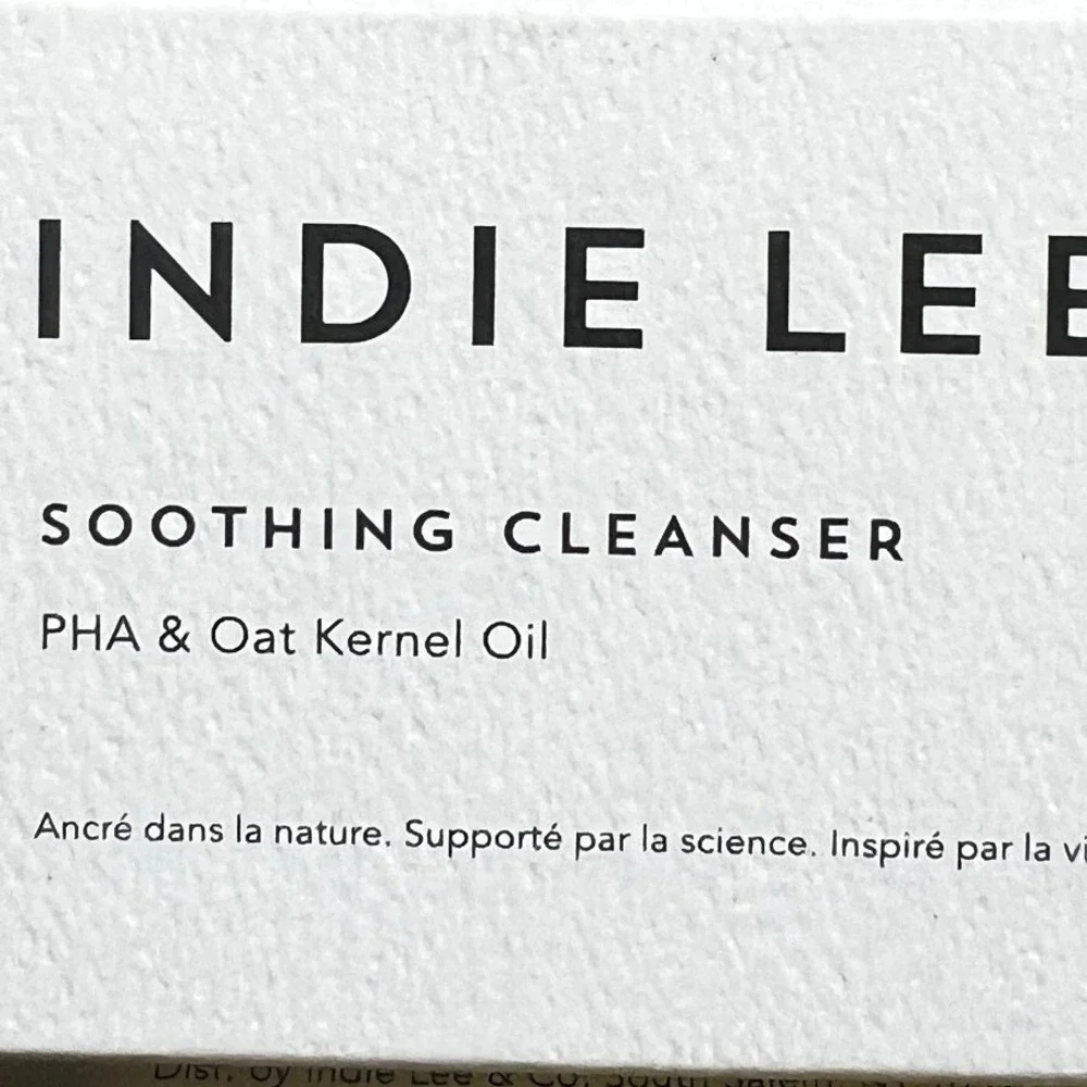 Indie Lee Soothing‎ Cleanser PHA & Oat Kernel Oil Face Wash 4.2 fl oz